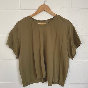 Green Athletic Tee